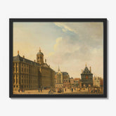 View of the Dam in Amsterdam by Jan Ekels - thumbnail_1_bf_66fdcf798213847b6f357b6e